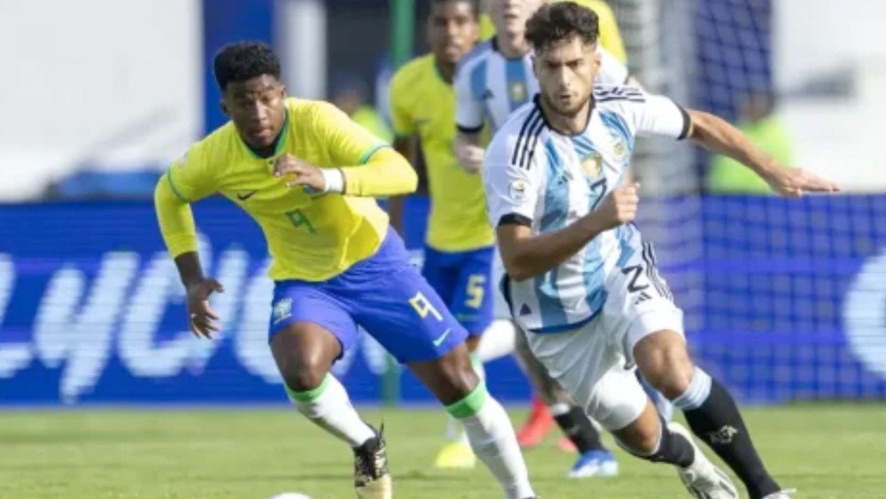 Seleção brasileira perde para Argentina e fica fora dos Jogos de Paris