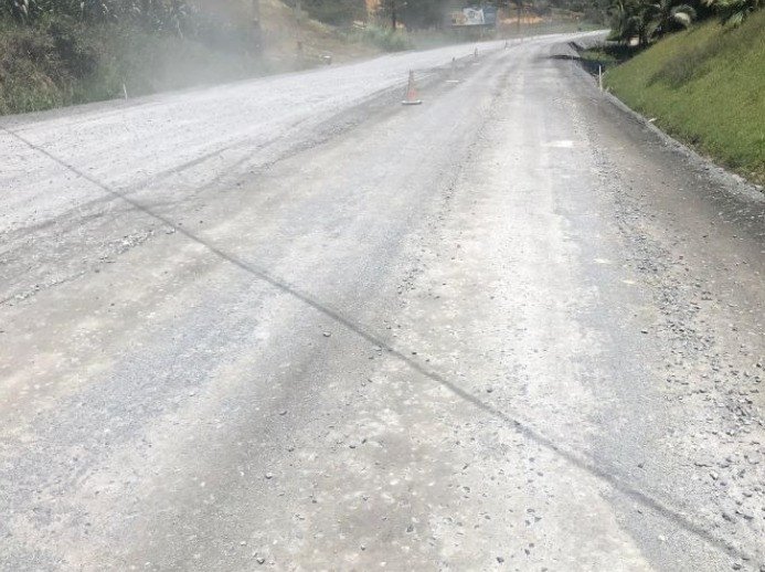 Primeira etapa das obras de elevação na SC-350, entre Rio do Sul e Aurora está concluída