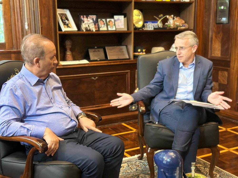 Em audiência com o governador, Mário Hildebrandt cobra obras em Blumenau e compra do Sesi