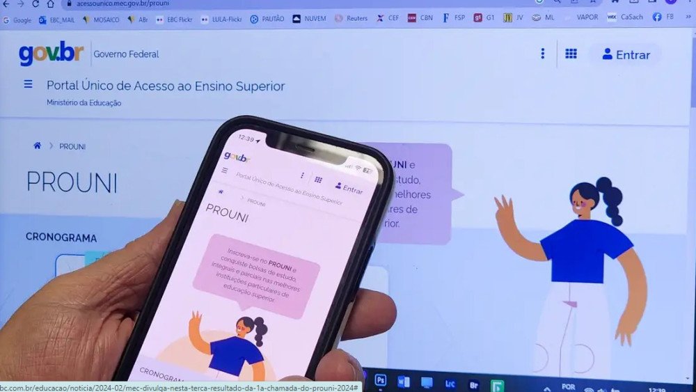 Prouni: prazo para comprovar dados termina nesta terça-feira