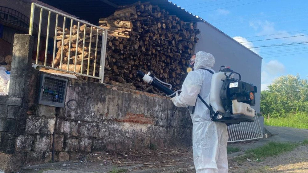 Bairros João Paulo II e Encano, em Indaial recebem fumacê contra à Dengue nesta semana