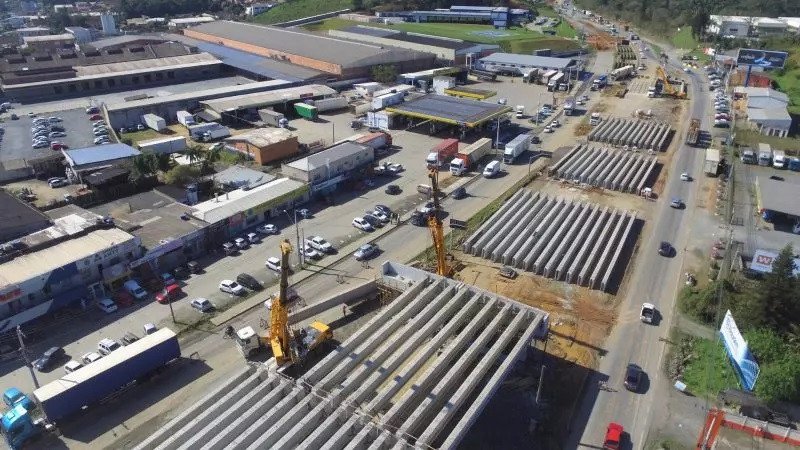 Trecho da BR-470, em Blumenau, terá interdição total nesta terça-feira