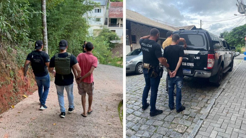 Suspeitos de serem os autores do primeiro homicídio do ano em Blumenau são presos