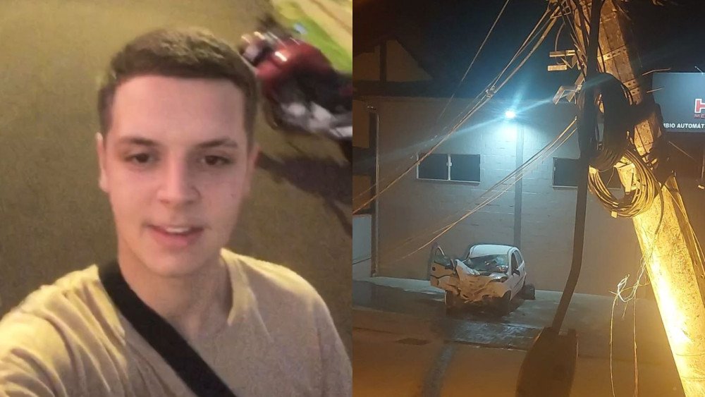 Jovem que morreu em acidente de carro na madrugada desta sexta-feira é identificado