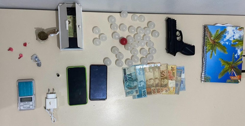 Homem é preso em Rio do Oeste em operação contra o tráfico de drogas