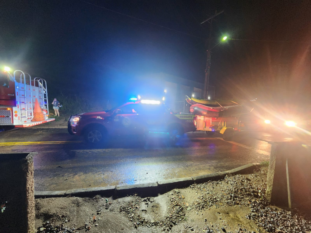 Vídeo: Apiúna decreta situação de emergência após forte enxurrada