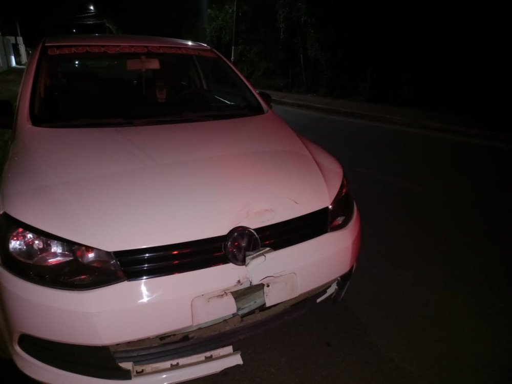 Motorista foge após causar dois acidentes de trânsito seguidos em SC