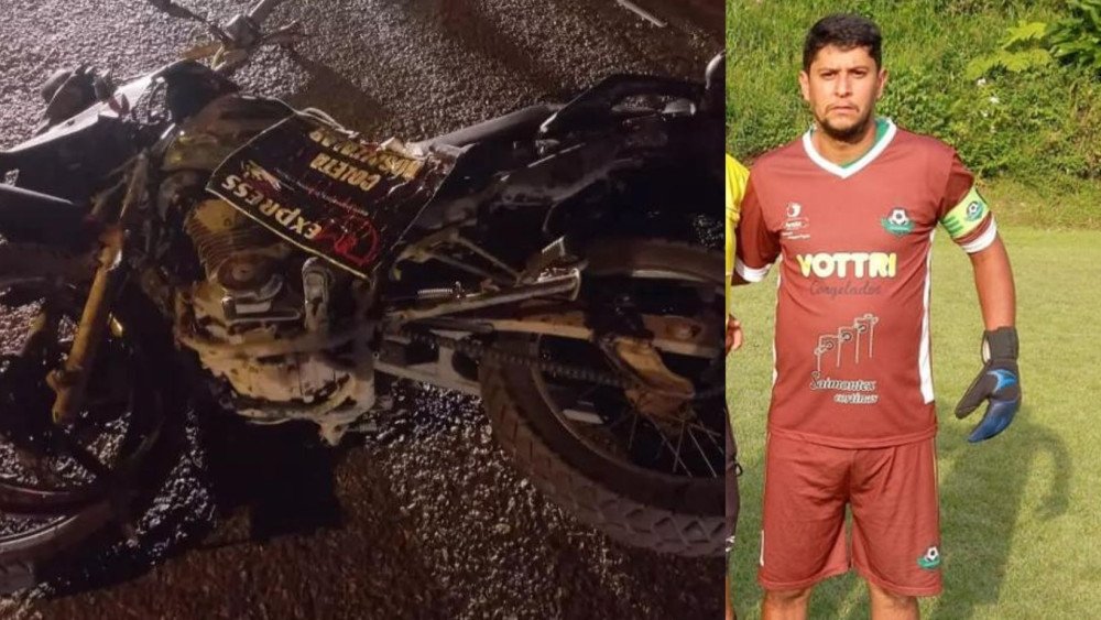 Identificado motociclista que morreu em acidente com ônibus em Blumenau