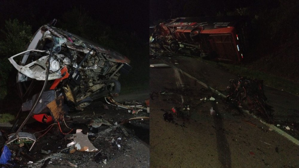 Grave acidente na BR-470 deixa uma pessoa morta e duas feridas em Rio do Sul