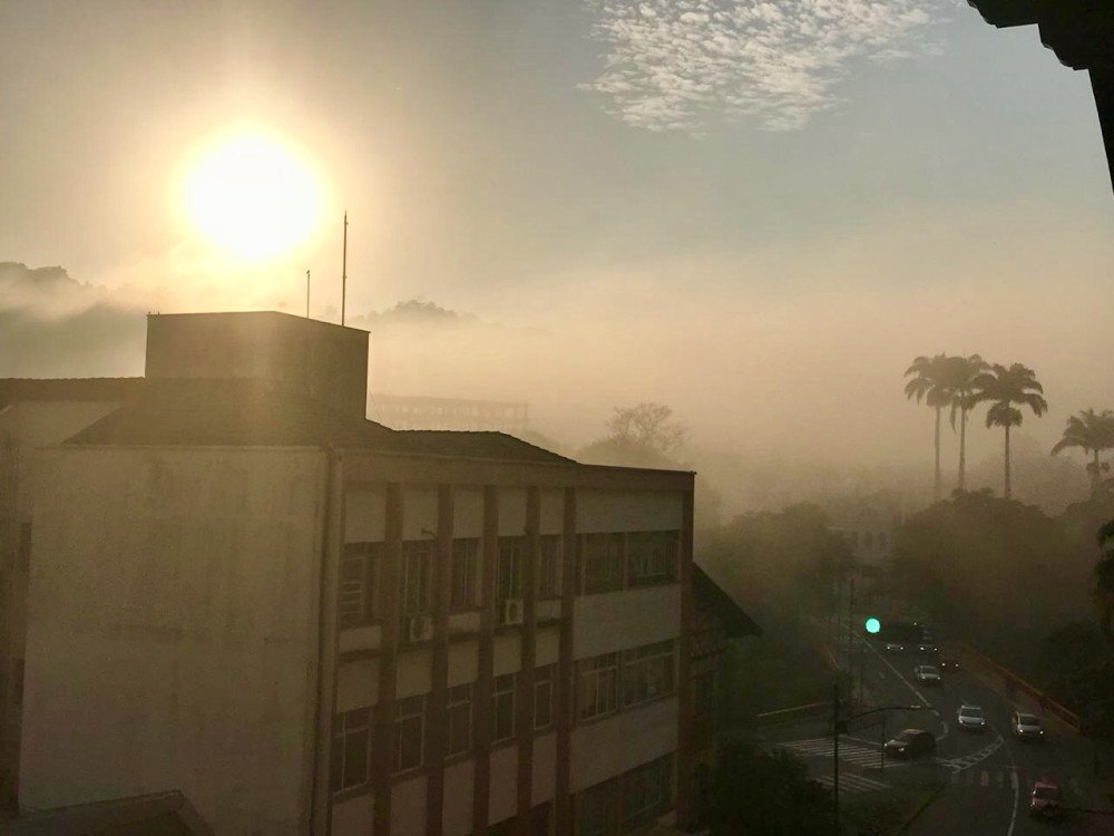 Sensação de abafamento continua nesta quinta-feira em Blumenau