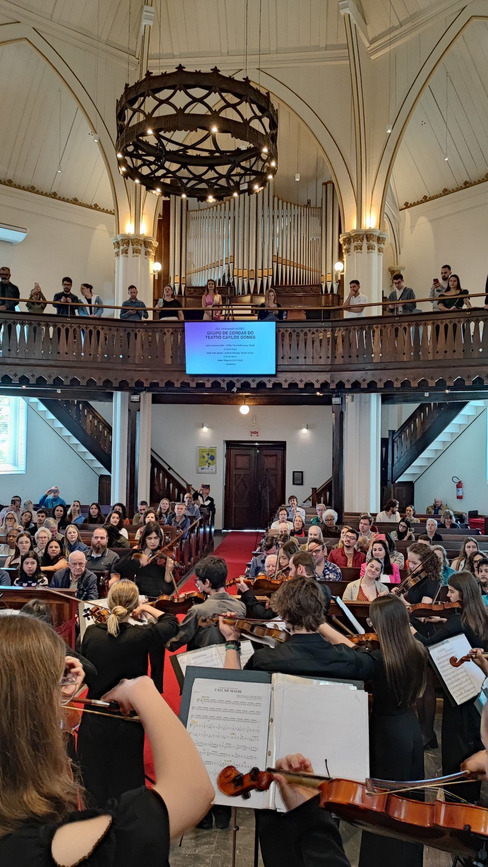 Igreja Luterana do Espírito Santo, em Blumenau, abre novo ciclo de concertos; veja