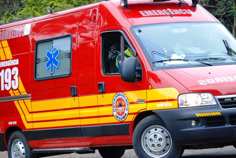 Menino de 8 anos é atropelado no bairro Itoupava Norte, em Blumenau