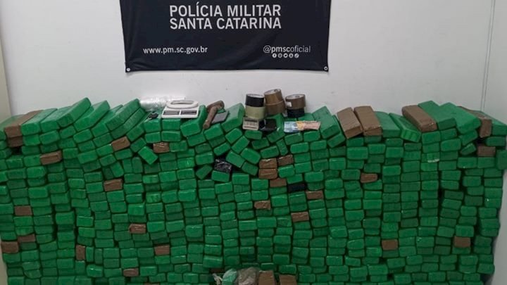 Operação 360 Infinito da PM completa um ano; mais de 17 toneladas de drogas já foram apreendidas em SC