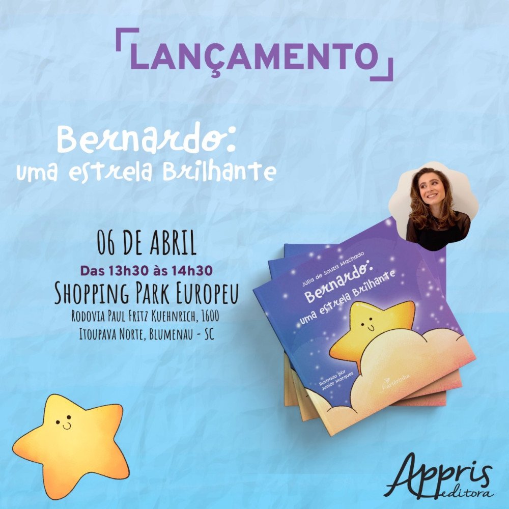 Livro sobre história de uma das vítimas do ataque à creche em Blumenau será lançado neste sábado