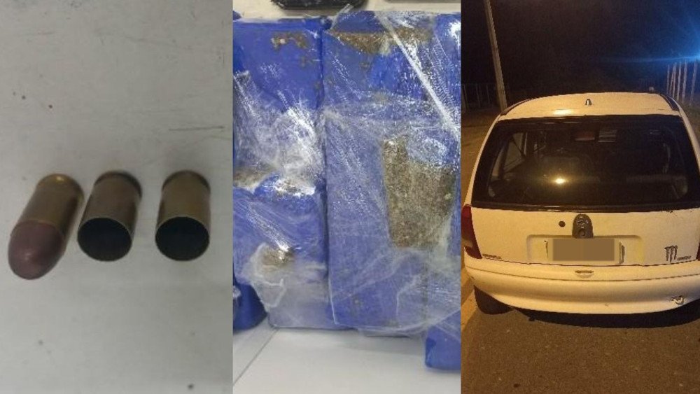 Jovens atiram contra PM e são presos com drogas em Blumenau