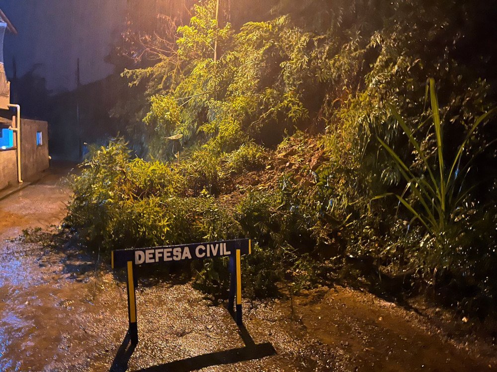 Sobe o número de ocorrências registradas pela Defesa Civil de Brusque por conta das chuvas