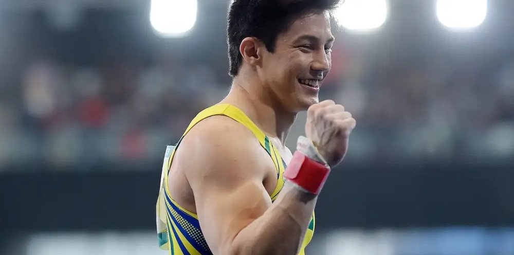 Brasileiros Arthur Nory e Caio Souza conquistam bronzes em etapa da Copa do Mundo de Ginástica Artística