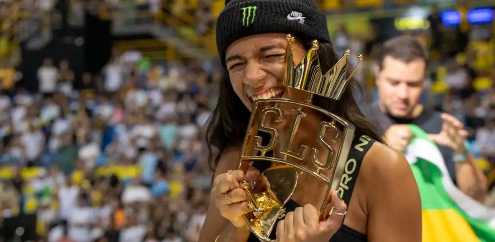 Rayssa Leal conquista etapa da Liga Mundial de Street Skate
