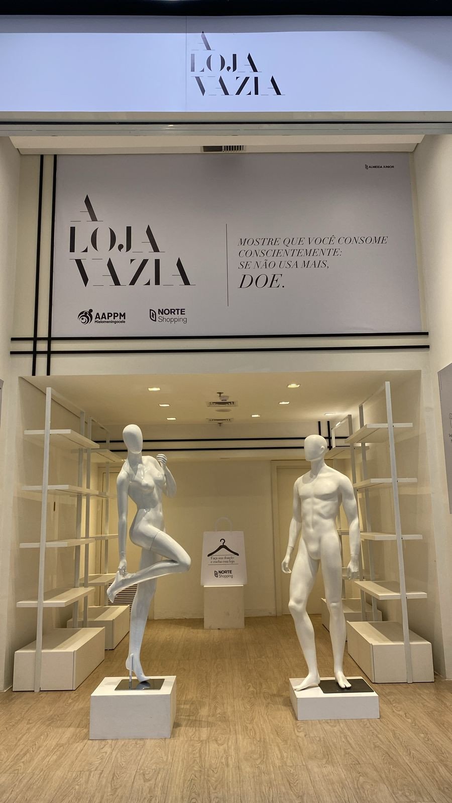 Projeto Loja Vazia incentiva doações para entidade em Blumenau; saiba como ajudar