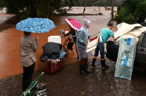 Chuvas deixam 19 barragens em estado de atenção no Rio Grande do Sul