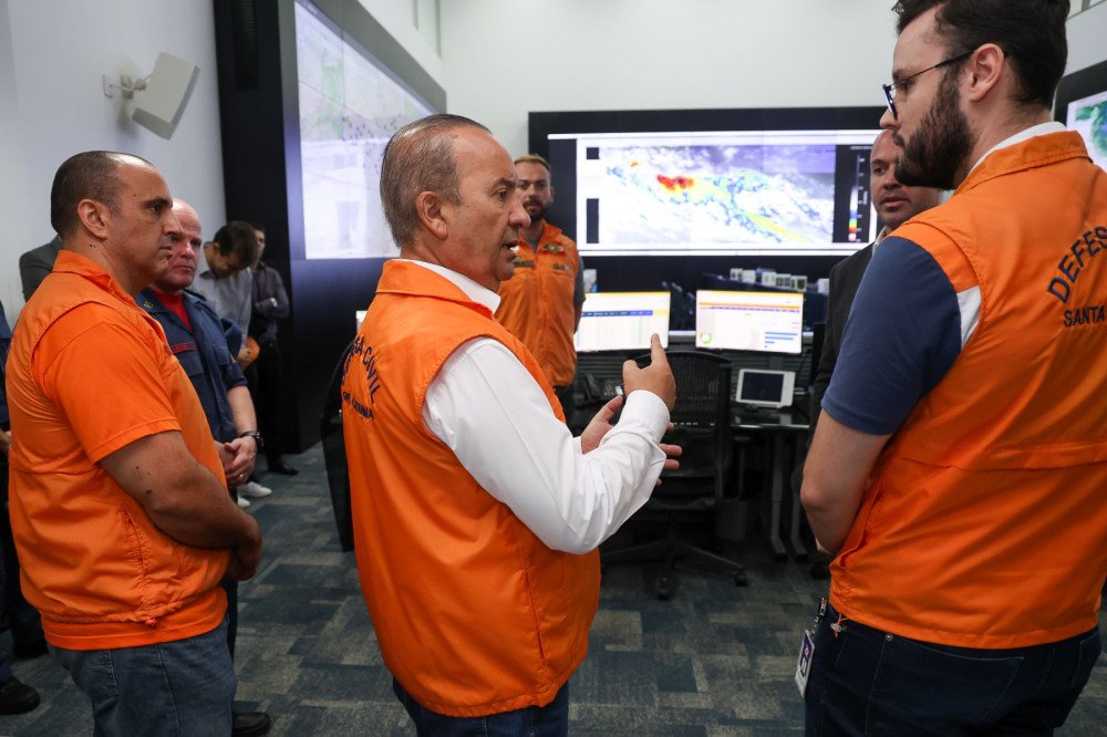 Defesa Civil continua em alerta para chuva intensa em SC; Oeste, Extremo Oeste e Sul são os mais prejudicados