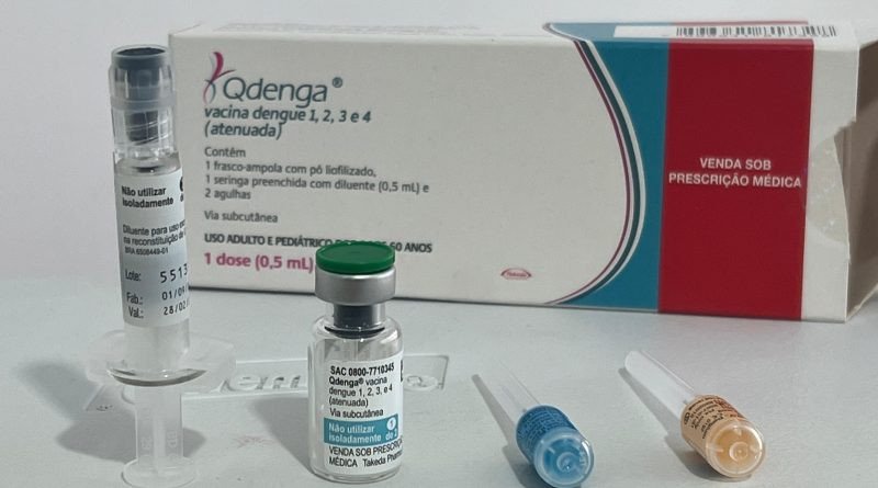 Vacinação contra a dengue começa nesta segunda-feira em Pomerode e Gaspar