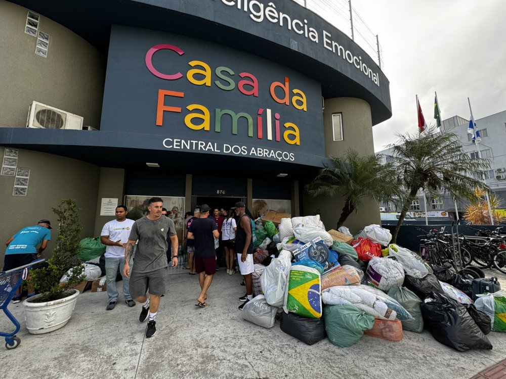 Balneário Camboriú arrecada 600 toneladas de donativos para vítimas de enchentes no RS