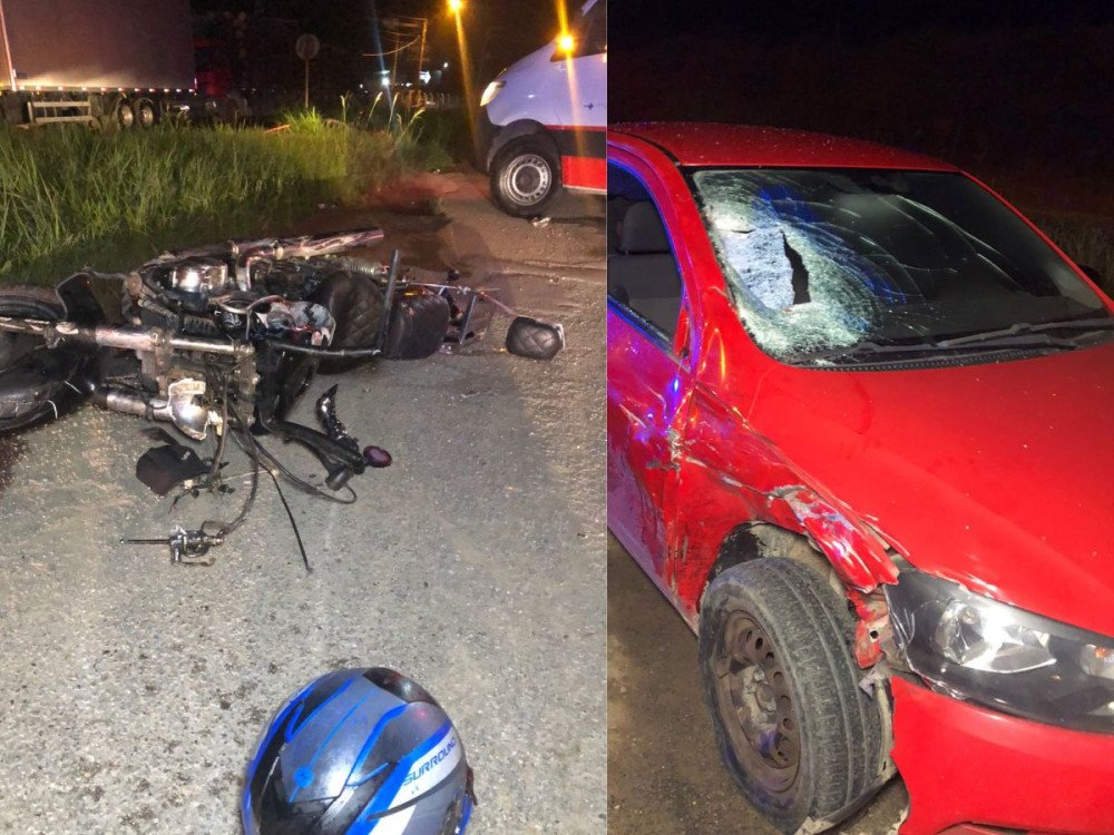 Vídeo: Acidente na BR-470 em Blumenau deixa um morto e dois feridos