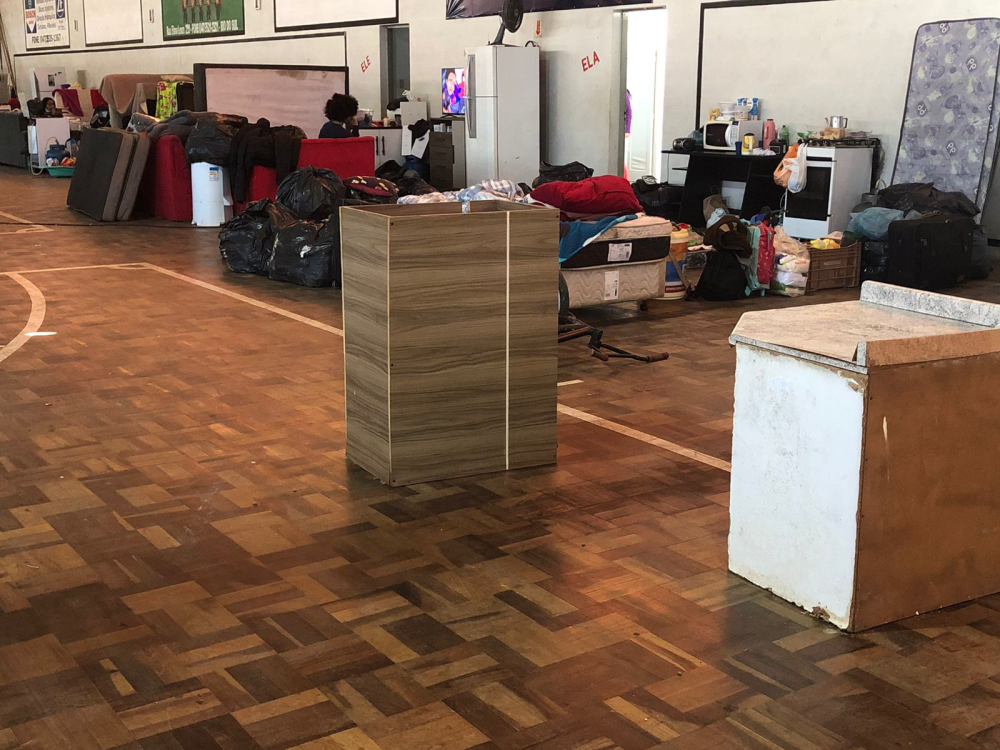 Em Rio do Sul, mais de 120 pessoas permanecem desabrigadas