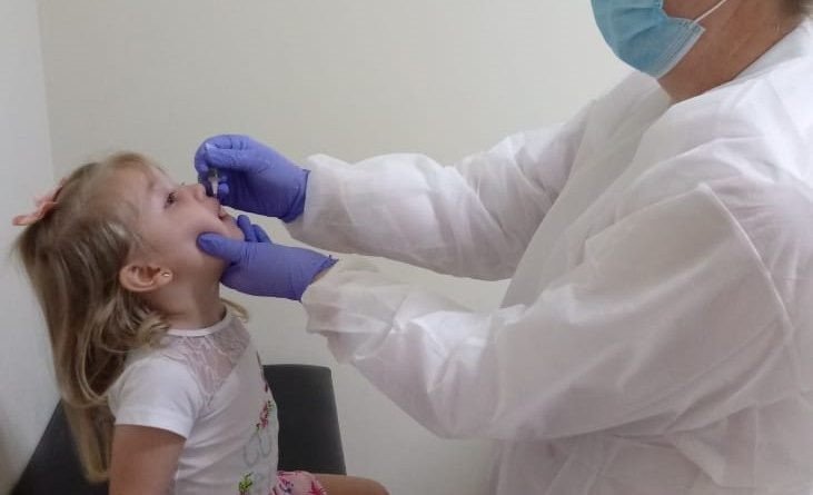 Campanha de vacinação contra a poliomielite começa nesta segunda-feira em Gaspar