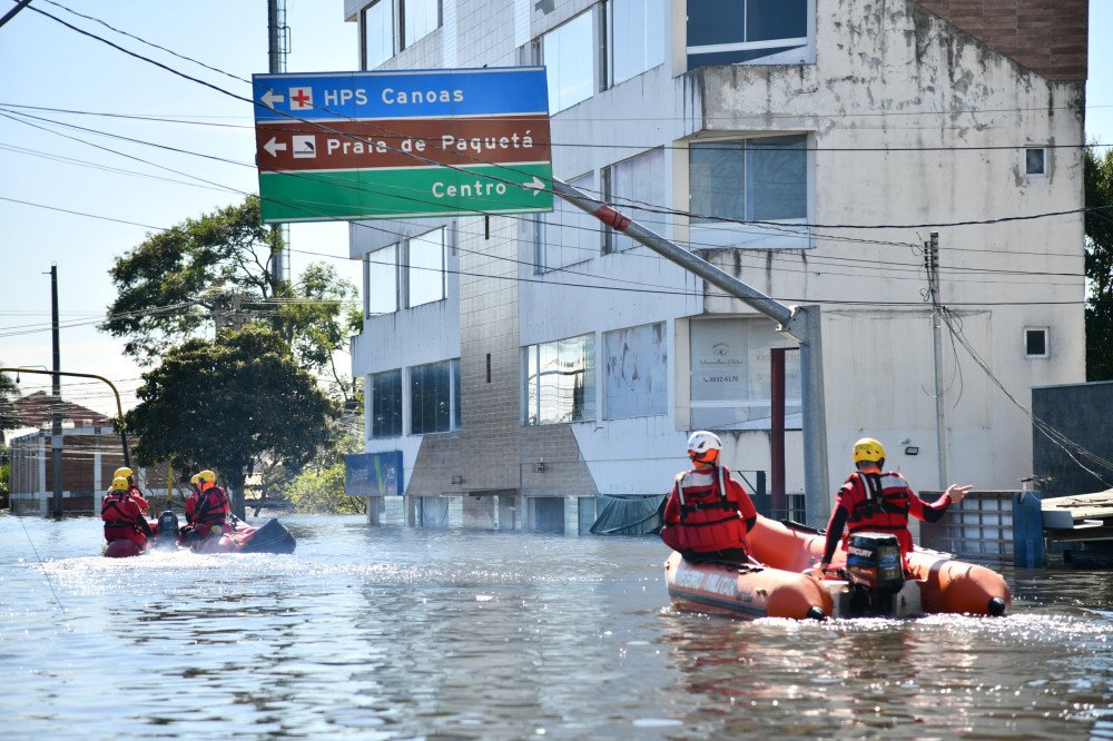 Fotos: mais dois binômios de SC são enviados para atuarem no Rio Grande do Sul