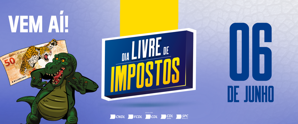 Dia Livre de Impostos: conscientização e descontos em Blumenau