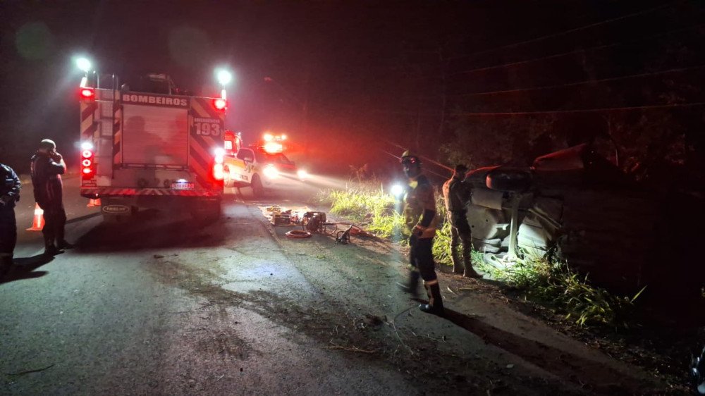 Motorista morre em acidente na Rodovia Ivo Silveira, em Brusque