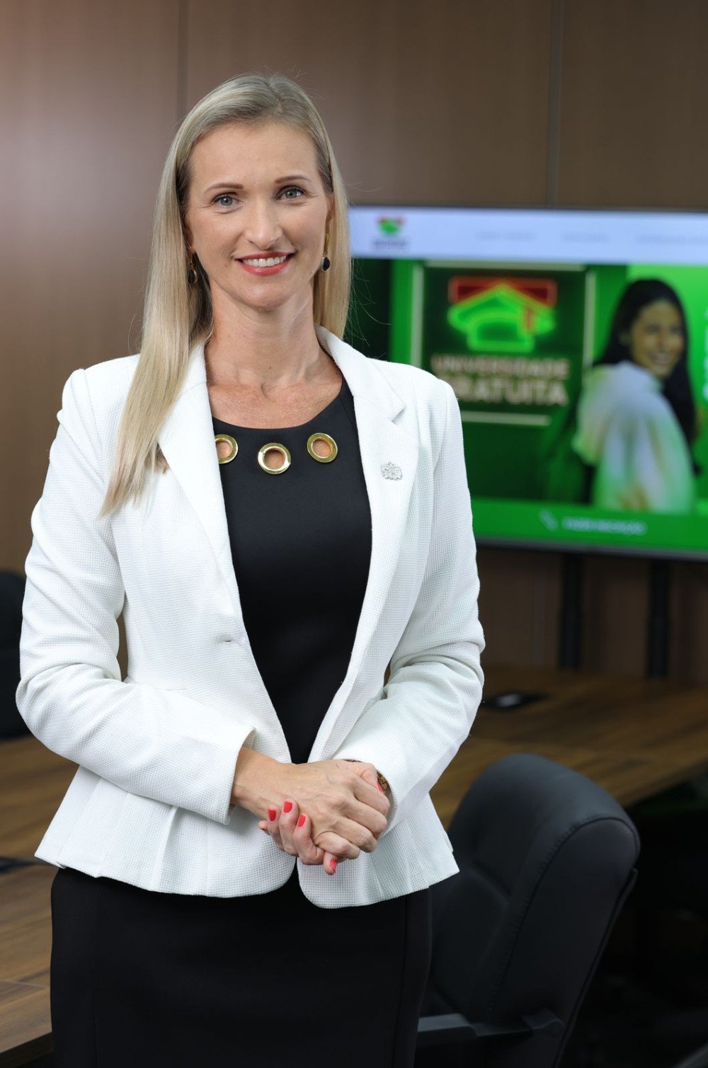 Patrícia Lueders volta a comandar Secretaria de Estado da Educação