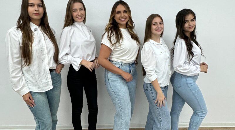 ExpoGaspar tem cinco candidatas na disputa da realeza da festa; veja quem são