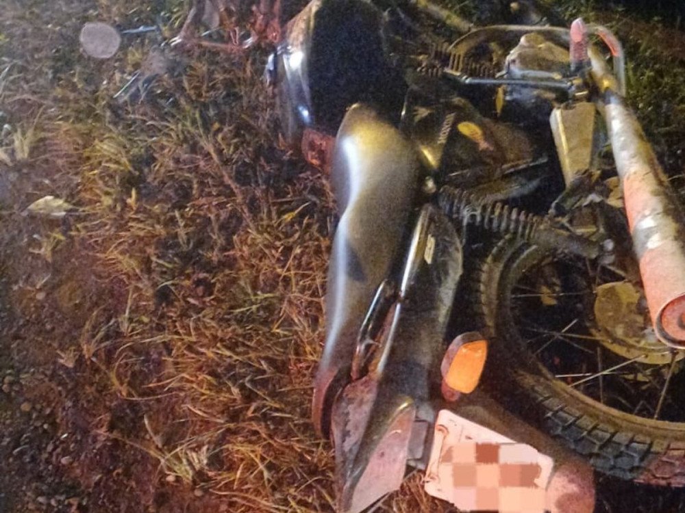 Acidente entre carro e moto na SC-114 deixa dois feridos em Taió