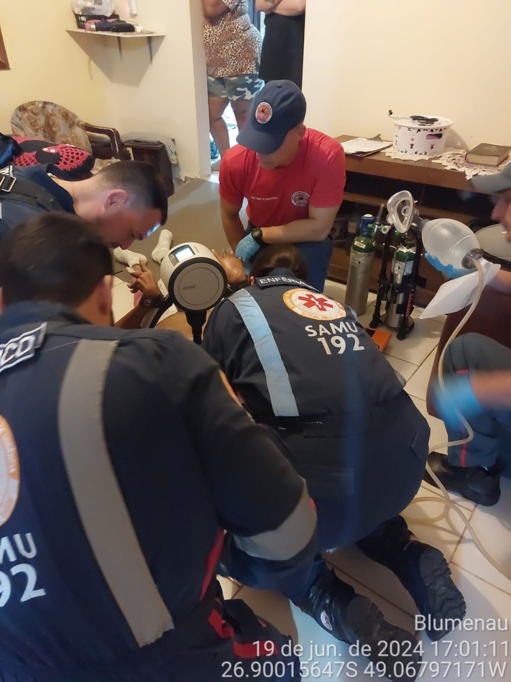 Foto: Divulgação/CBMSC Blumenau 