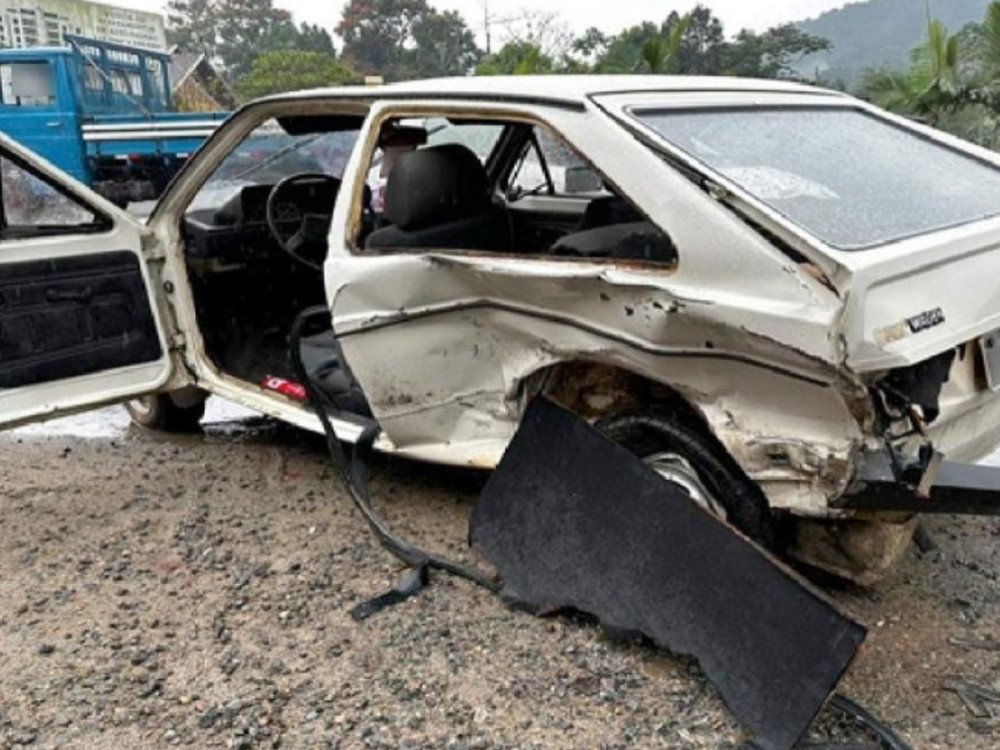 Idoso morre em acidente na SC-421, em Pomerode