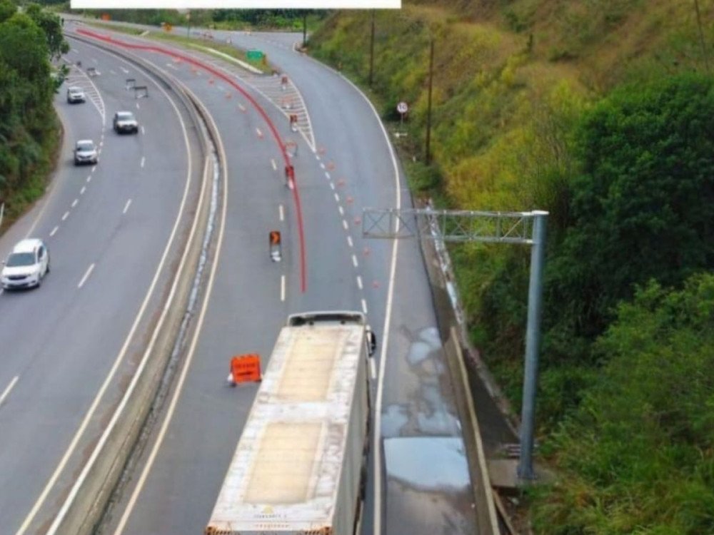 Novo desvio na BR-470 impacta trânsito sentido Blumenau a partir desta quinta