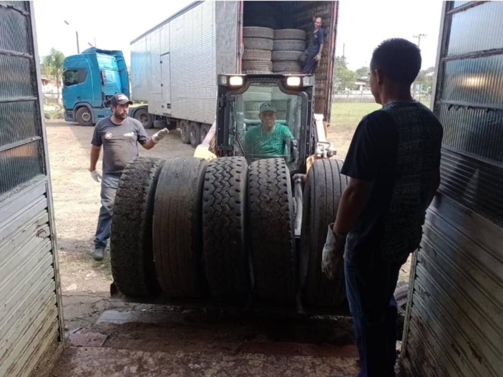 Cerca de 54 mil pneus foram recolhidos em campanha de prevenção da dengue em Santa Catarina