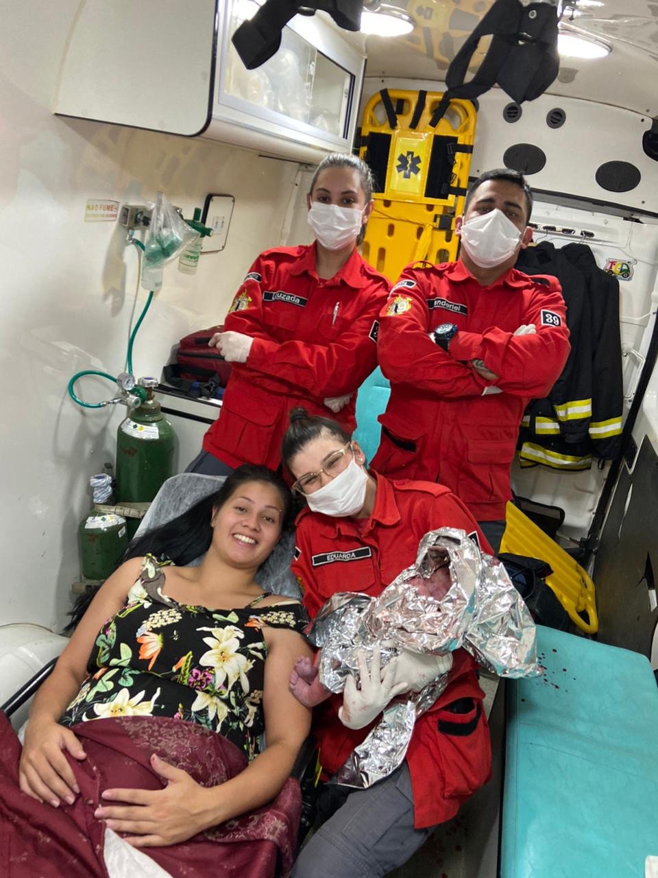 Bombeiros Voluntários são acionados para parto emergencial em Ilhota