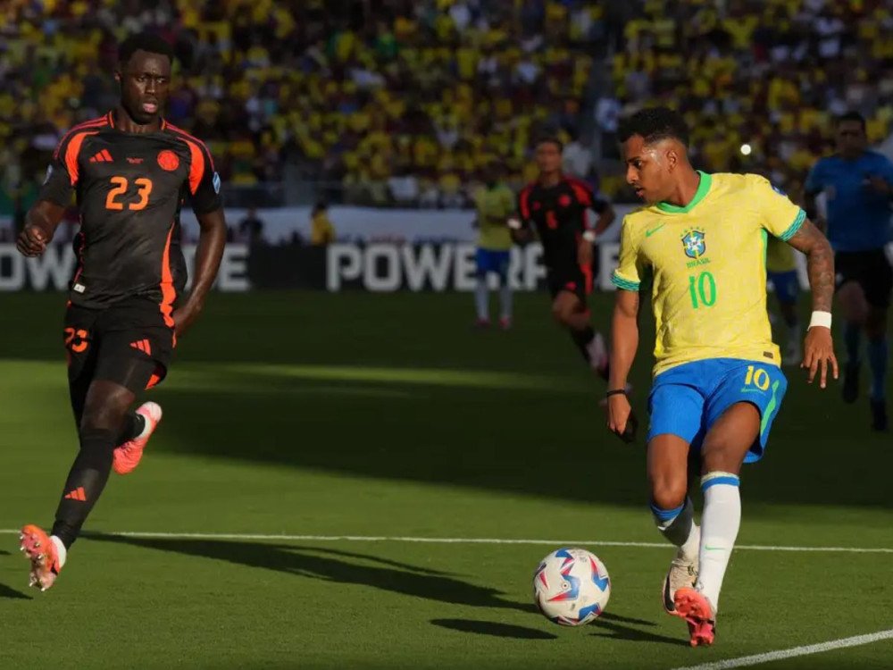 Brasil não passa de empate com a Colômbia e fica em segundo no Grupo D