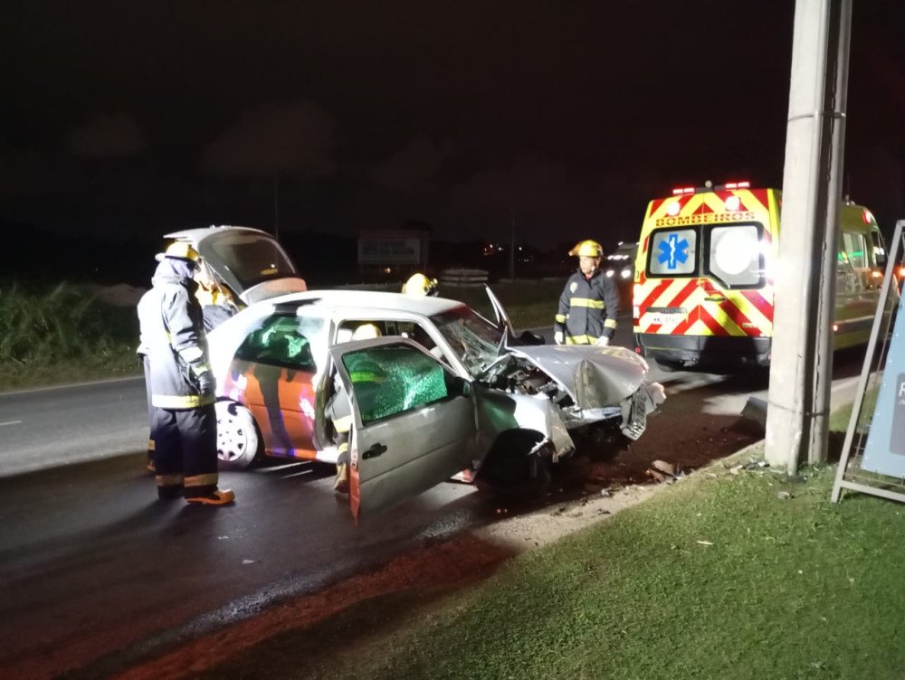 Foto: Divulgação/Corpo de Bombeiros Voluntários de Indaial