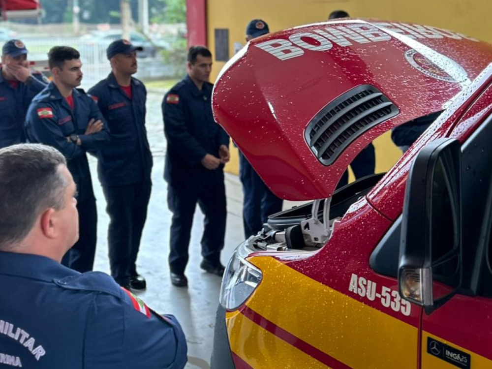 Nova viatura é entregue ao Corpo de Bombeiros Militar de Blumenau