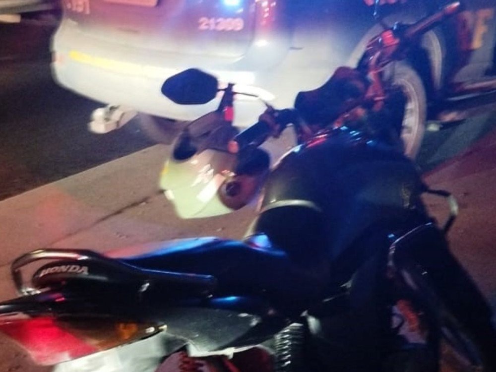 PRF recupera motocicleta que estava furtada há um mês em Itapema