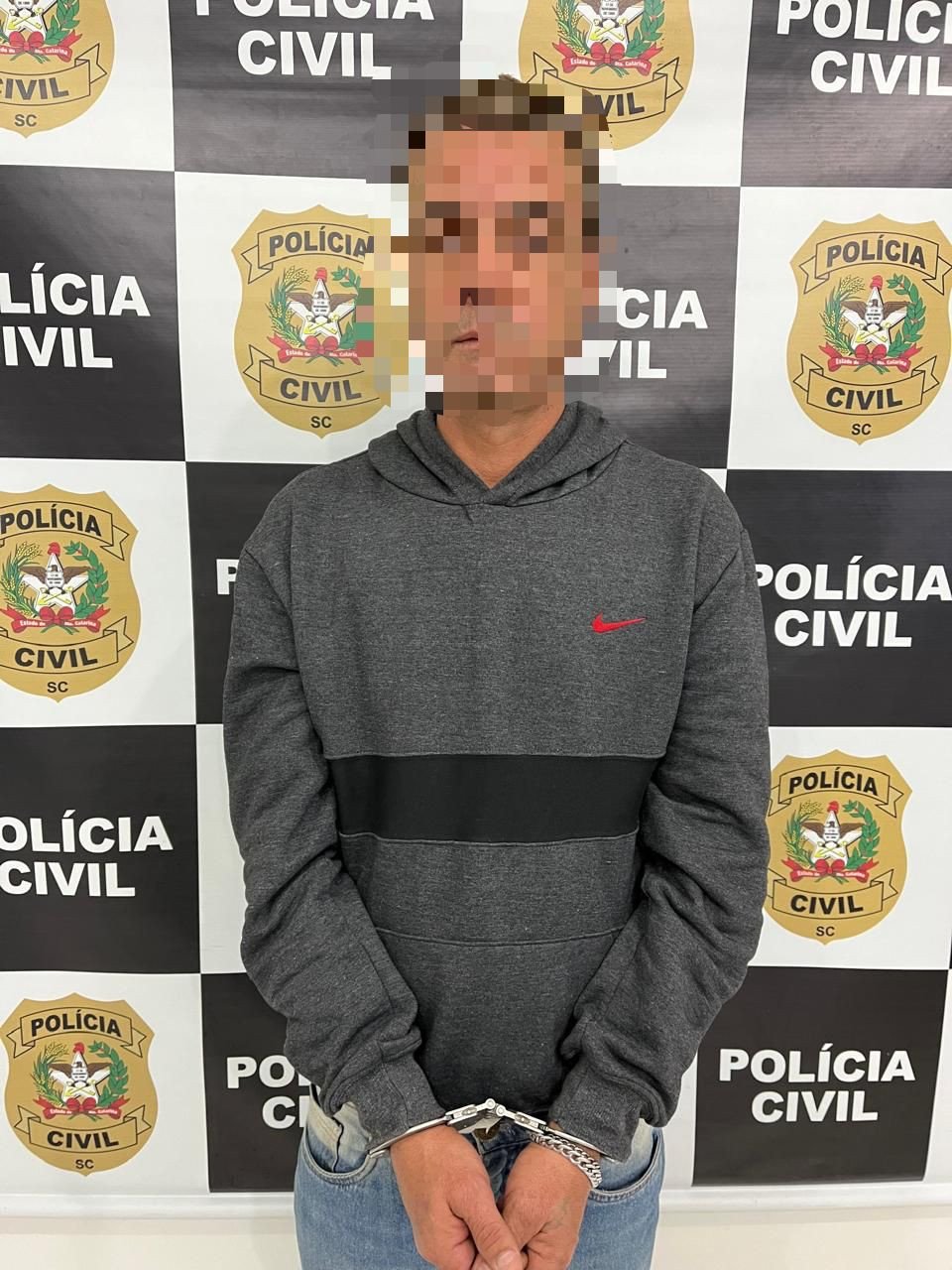 Autor de tentativa homicídio em Blumenau é preso pela Polícia Civil
