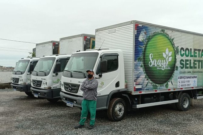 Horário da coleta seletiva de Gaspar é ampliado