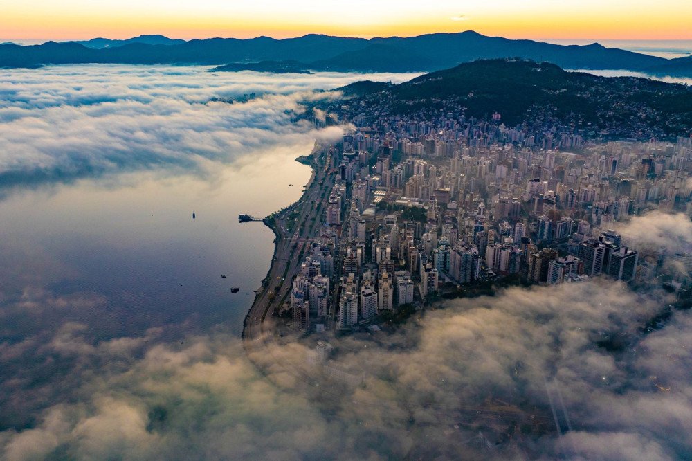 Defesa Civil explica formação de nevoeiros em SC nos últimos dias