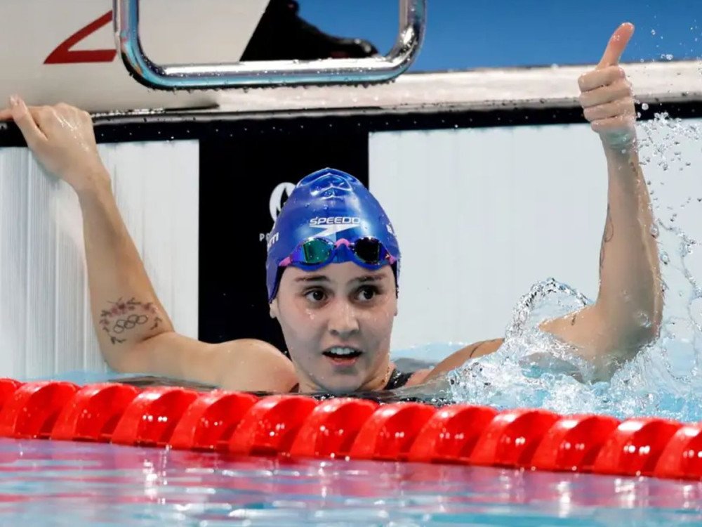 Beatriz Dizotti avança à final inédita do Brasil na natação em Paris