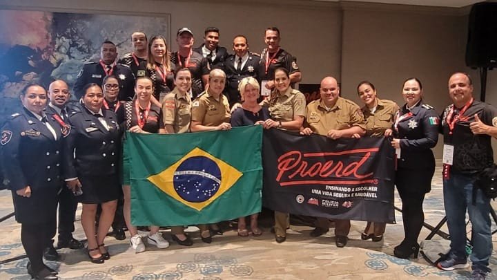 Polícia Militar de SC participa de Conferência nos EUA; confira